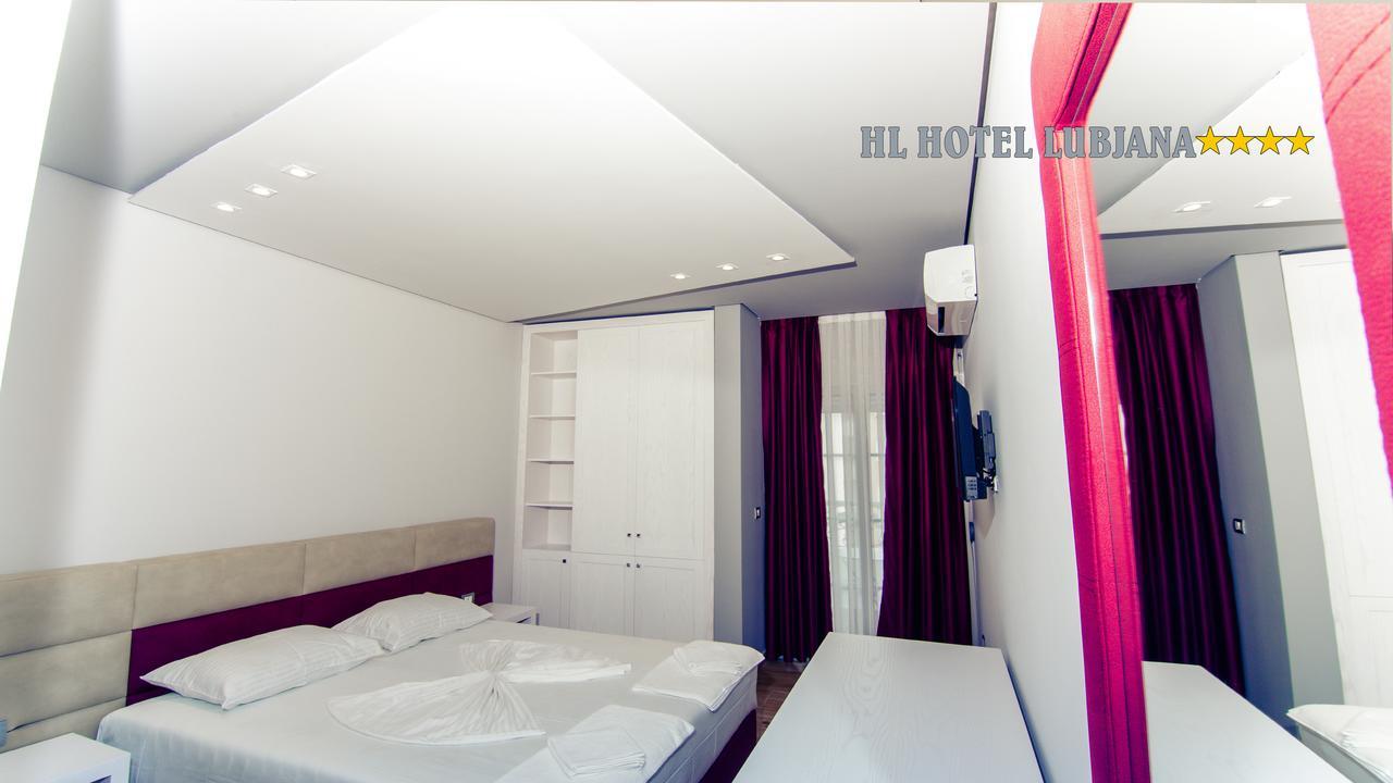 Hotel Lubjana Durrës Exterior foto