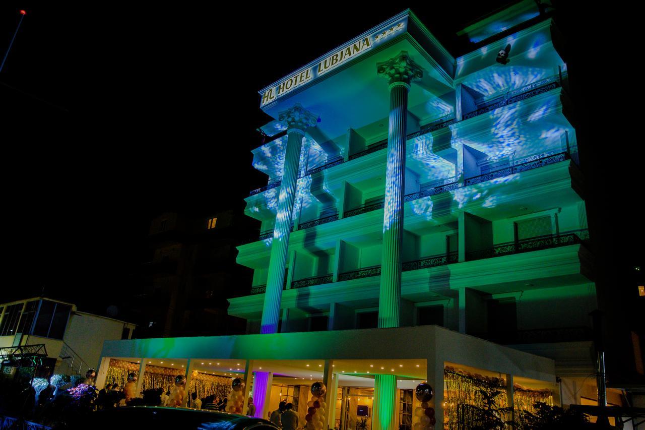 Hotel Lubjana Durrës Exterior foto